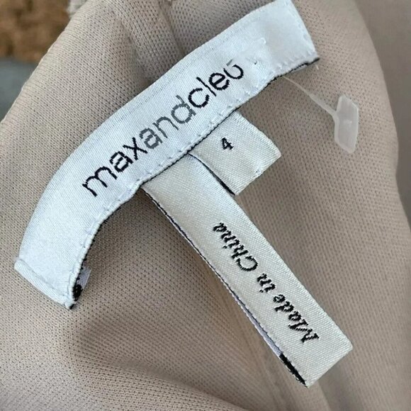 MAX & CLEO Rebecca' Ruched Metallic Dress 4 - Picture 10 of 14